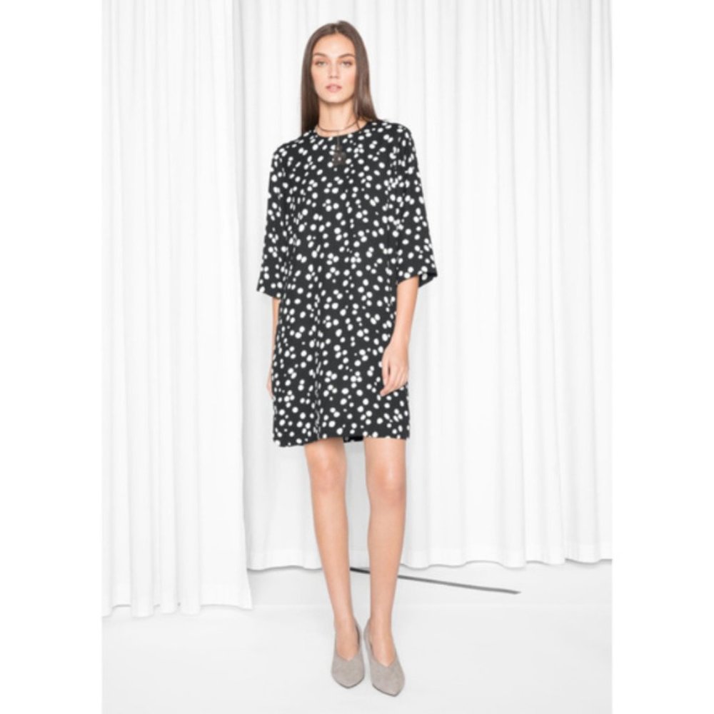 & Other Stories spotted dress